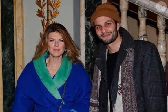 Gwendoline Hamon, Marc Ruchmann - Prix du producteur français de télévision au Théâtre Mogador à Paris, le 15 décembre 2014