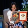 La First Lady Michelle Obama a lu un conte pour enfants, au Children's National Health System à Washington, le 15 décembre 2014