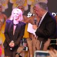  Britney Spears re&ccedil;oit la cl&eacute; de la ville de Las Vegas, le 5 novembre 2014. 