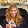 Camille Cerf (Miss France 2015), à Paris, le 9 décembre 2014.
