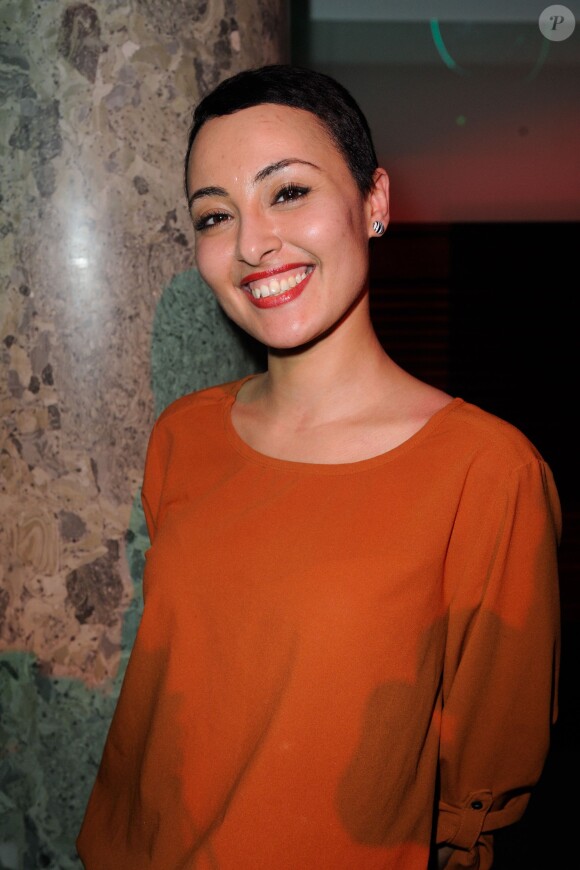 Hedia Charni lors de la soirée Magnum en février 2013