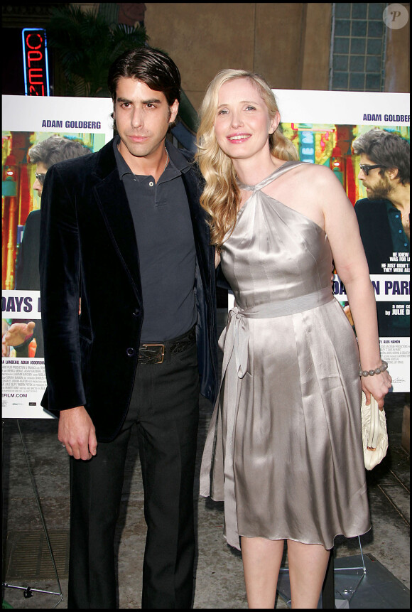 Adam Goldberg et Julie Delpy lors de la première à Hollywood de 2 Days in Paris, en 2007