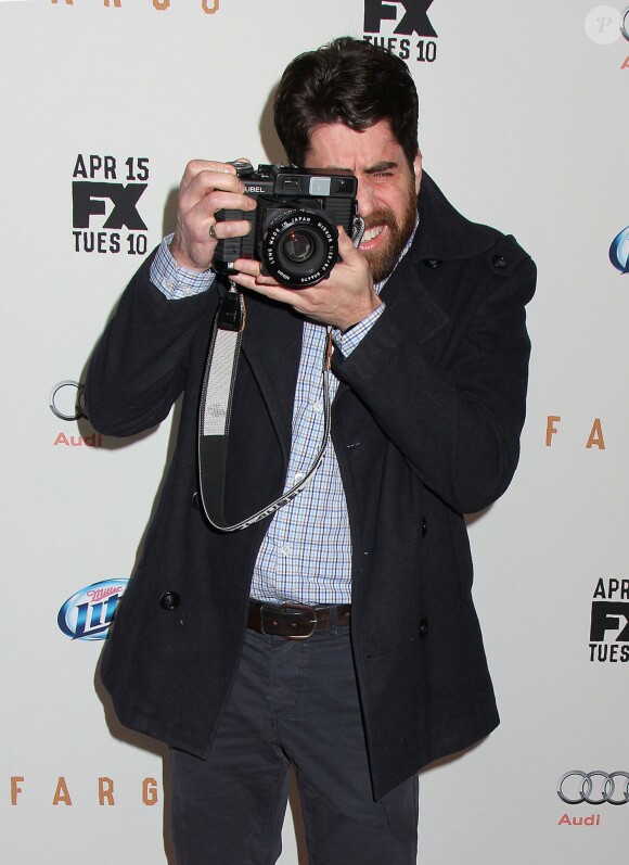Photographe passionné, Adam Goldberg dégainait son appareil lors d'une soirée présentant la série Fargo dans laquelle il joue, le 9 avril 2014 à New York.
