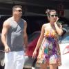 Ronaldo et Paula Morais le 16 juillet 2013 à Ibiza