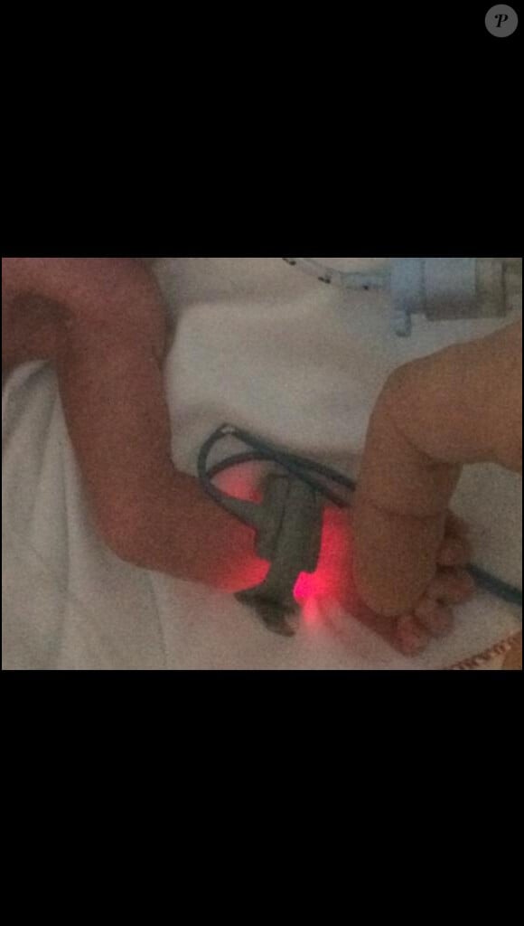 Chris Hoy a publié une photo de son petit garçon Callum né le 15 octobre 2014