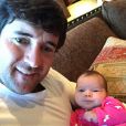 Bubba Watson et sa fille Dakota - photo publiée sur son compte Instagram le 30 décembre 2014