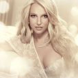  Britney Spears prend la pose en tenue sexy, pour sa ligne de lingerie "The Intimate Britney Spears", en novembre 2014. 