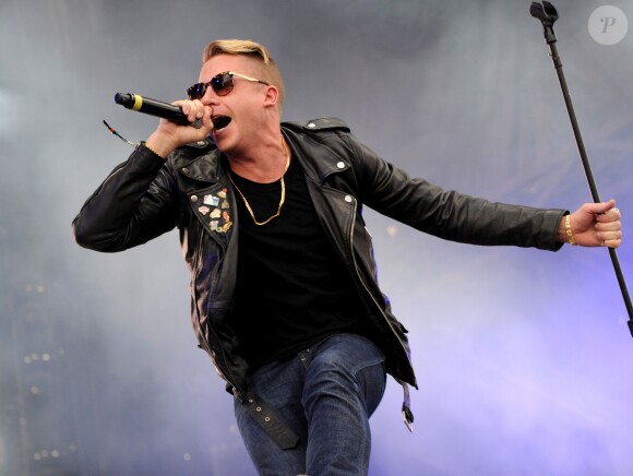 Macklemore lors du iHeartRadio Music Festival de Las Vegas, le 20 septembre 2014