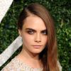 Cara Delevingne - Cérémonie "The British Fashion Awards" 2014 à Londres, le 1er décembre 2014.