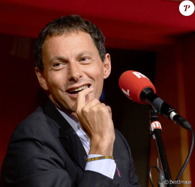 Marc-Olivier Fogiel lors de la conf&eacute;rence de rentr&eacute;e de RTL &agrave; Paris le 4 septembre 2014