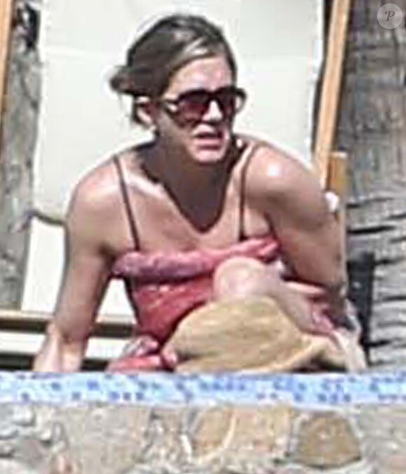 Exclusif - Jennifer Aniston à Cabo San Lucas, le 29 décembre 2014.
