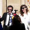 Exclusif - Mariage civil de Philippe Manoeuvre et Candice Martinon-Boisnier de la Richardière à la mairie du 1er arrondissement de Paris, le 19 juin 2014, le jour du 60ème anniversaire de Philippe Manoeuvre