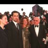 L'équipe du film La Trêve à Cannes 1997. 