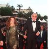 Francesco Rosi avec sa fille pour La Trêve à Cannes en mai 1997. 