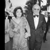 Andrea Ferreol et Francesco Rose à Cannes en 1981. 