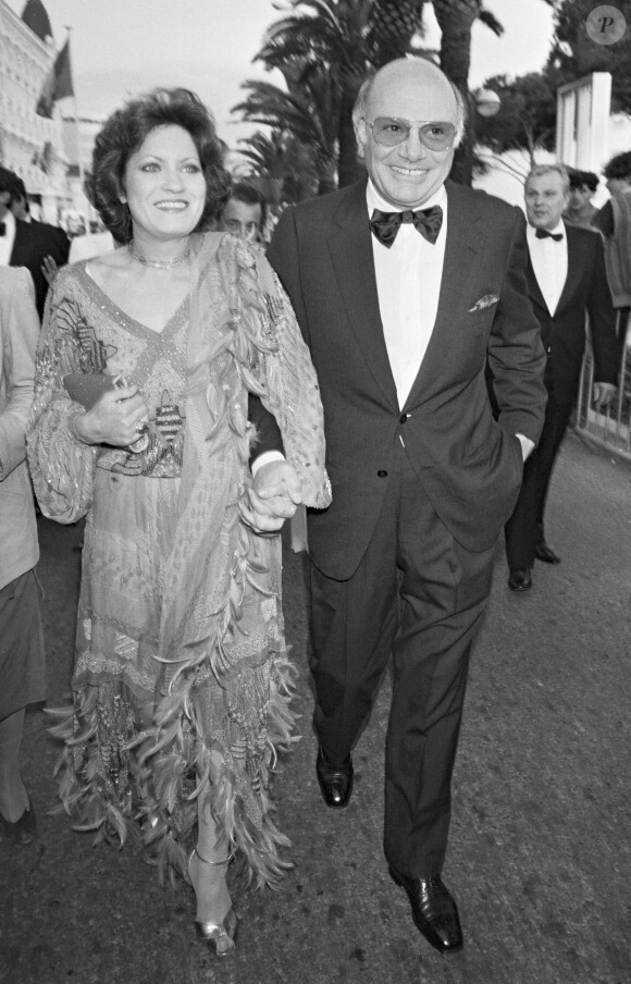 Andrea Ferreol et Francesco Rose à Cannes en 1981. 