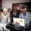Chris Brown, à la soirée Christmas with the Kingstons à Los Angeles, le 27 décembre 2014