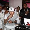 Chris Brown, à la soirée Christmas with the Kingstons à Los Angeles, le 27 décembre 2014