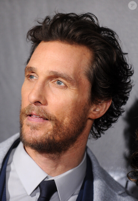 Matthew McConaughey à New York le 3 novembre 2014.