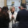 Maria, l'amie de Anita Ekberg - Obsèques de Anita Ekberg en présence de sa famille et ses proches en l'église évangélique allemande à Rome, le 14 janvier 2015.