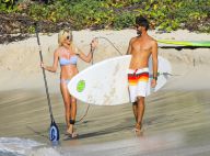 Victoria Silvstedt : Paddle et fous rires avec un charmant brun à Saint-Barth
