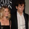 Mélanie Thierry et son compagnon le chanteur Raphaël - Gala "Vogue Paris Foundation" au Palais Galliera à Paris le 9 juillet 2014.