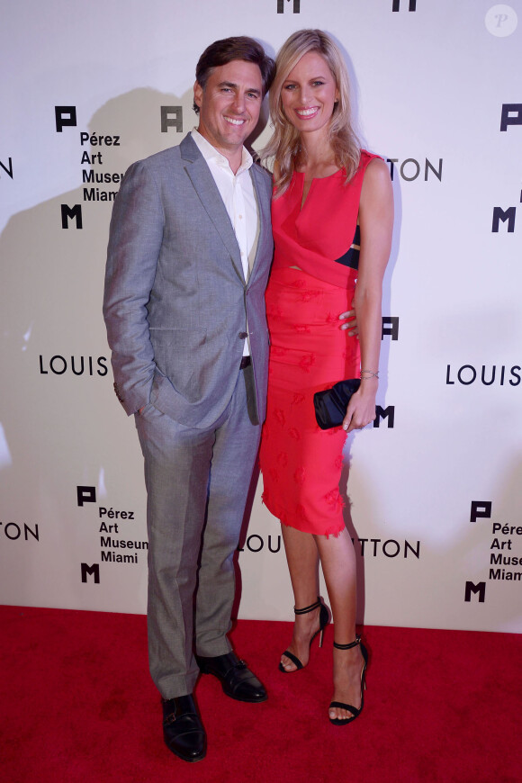 Archie Drury, Karolina Kurkova lors de la soirée PAMM Art of the Party en partenariat avec Louis Vuitton le 17 janvier 2015