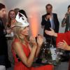 Karolina Kurkova lors de la soirée PAMM Art of the Party en partenariat avec Louis Vuitton le 17 janvier 2015