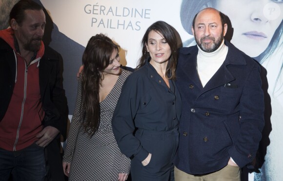 Géraldine Pailhas et Kad Merad - Première "Disparue d'Hiver" à l'UGC Ciné Cité Bercy à Paris le 20 janvier 2015.
