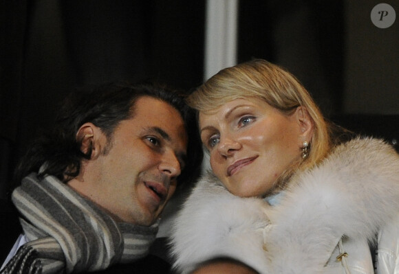 Vincent Labrune et Margarita Louis-Dreyfus à Lyon, le 8 novembre 2009.