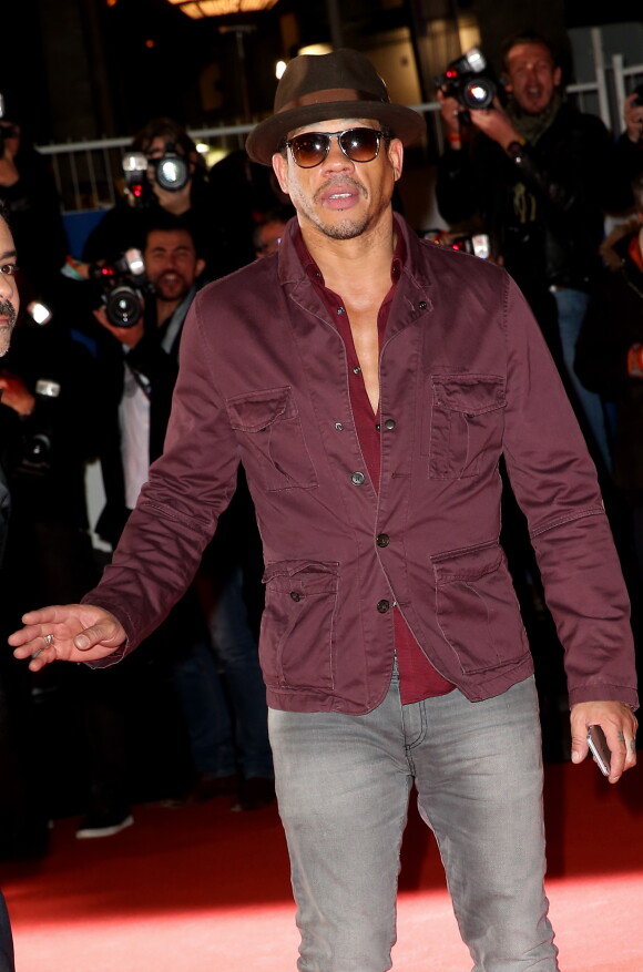 JoeyStarr lors de la 16e édition des NRJ Music Awards à Cannes le 13 décembre 2014