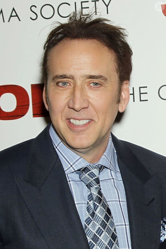 Nicolas Cage à New York le 9 avril 2014.