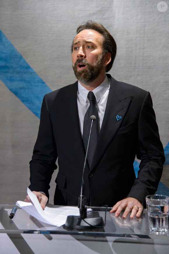 Nicolas Cage à Vienne le 5 novembre 2013.