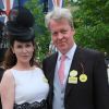 Charles Spencer, frère de Lady Diana, et sa femme Karen Gordon à Ascot en juin 2013