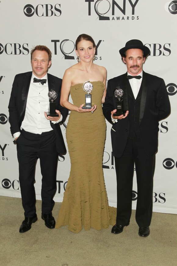 Mark Rylance remporte la récompense de la meilleure performance pour un acteur dans le rôle principal lors des 65ème Tony Awards le 12 juin 2011