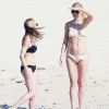 Exclusif - Gwyneth Paltrow en vacances sur la plage de Cabo San Lucas au Mexique le 17 janvier 2015. Gwyneth est avec son amie Crystal Lourd qui va fêter son anniversaire. 