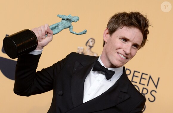 Eddie Redmayne 21e cérémonie des Screen Actors Guild Awards remis au Shrine Auditorium à Los Angeles, le 25 janvier 2015.