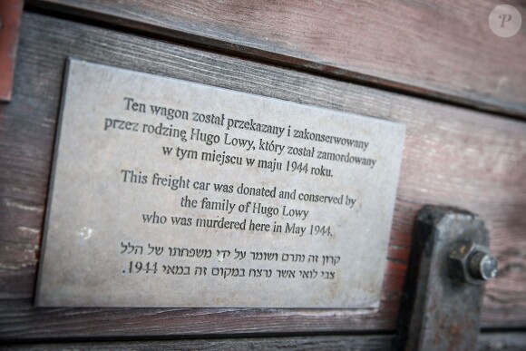 Image du camp de concentration et d'extermination d'Auschwitz-Birkenau au mémorial à Oswiecim, à l'occasion du 70e anniversaire de la libération, le 28 janvier 2015