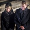 Le roi Willem-Alexander et la reine Maxima des Pays-Bas étaient particulièrement émus au moment de déposer une bougie à Auschwitz-Birkenau le 27 janvier 2015 lors de la cérémonie pour les 70 ans de la libération du camp de concentration et d'extermination