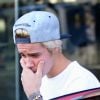 Exclusif - Prix spécial - Justin Bieber fait du shopping à Hollywood le 17 janvier 2015.
