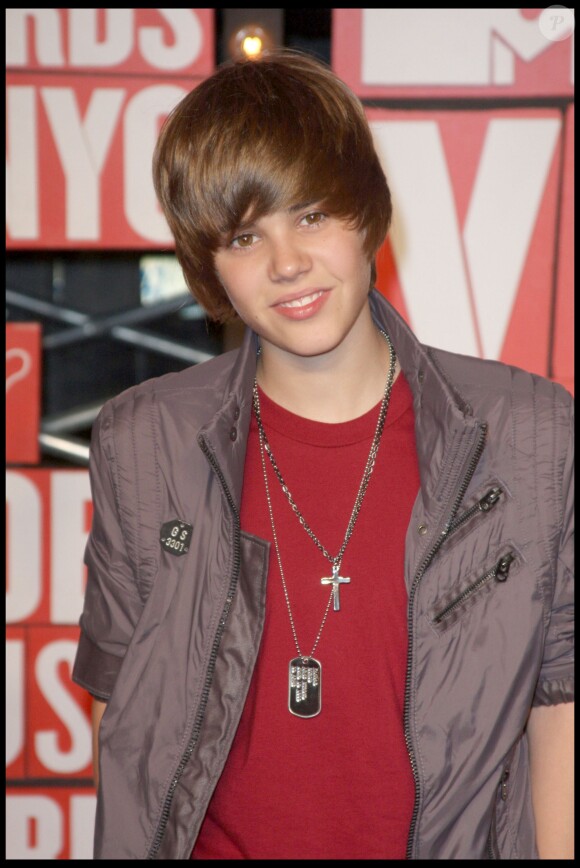 Justin Bieber lors des 25ème Mtv Music Awards à New York le 13 septembre 2009  