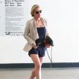 Elsa Pataky se rend à la galerie "Peter Lik" à Beverly Hills pour acheter un cadeau à son mari Chris Hemsworth pour ses 31 ans, le 11 août 2014.