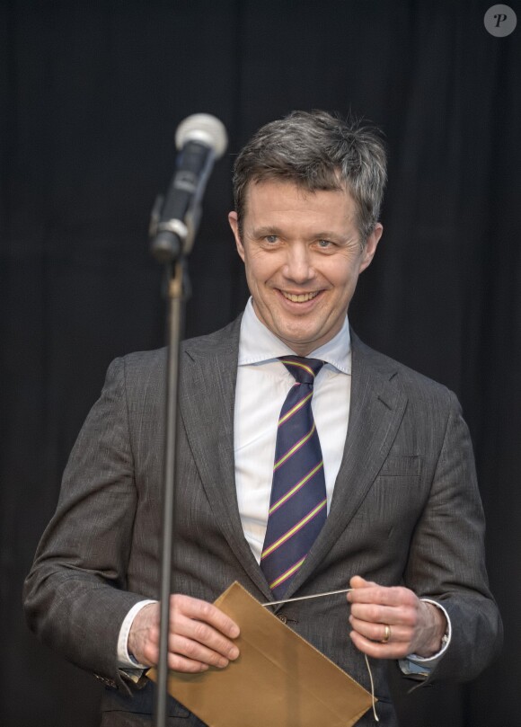 Le prince Frederik de Danemark remettait les prix du Danish Tech Challenge le 29 janvier 2015 à Copenhague