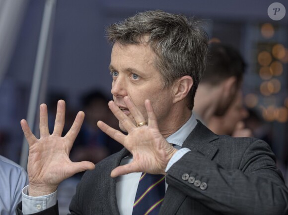 Le prince Frederik de Danemark remettait les prix du Danish Tech Challenge le 29 janvier 2015 à Copenhague