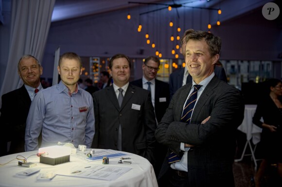 Le prince Frederik de Danemark remettait les prix du Danish Tech Challenge le 29 janvier 2015 à Copenhague