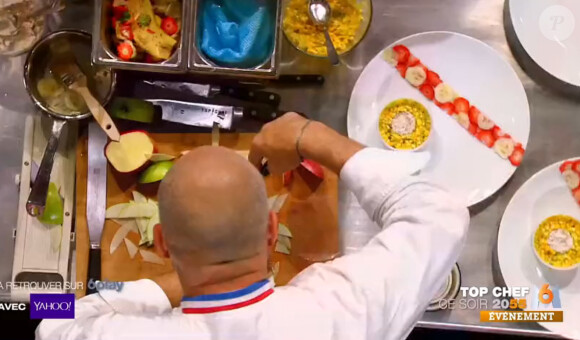 L'intraitable Philippe Etchebest défie les candidats de Top Chef 2015 sur M6. Emission du 2 février.
