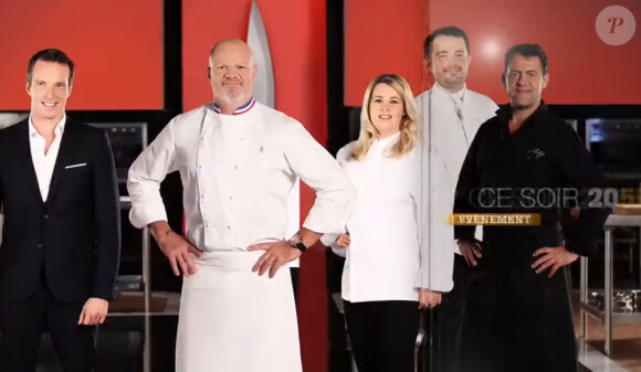 Philippe Etchebest défie les candidat de Top Chef 2015 sur M6, le 2 février 2015.