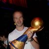 Thierry Omeyer - Les champions du monde de handball fêtent leur victoire au VIP Room à Paris le 2 février 2015. 