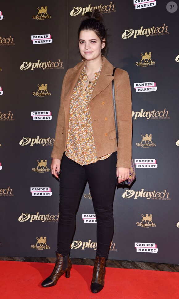 Pixie Geldof assiste la soirée Playtech au restaurant Gilgamesh, à Camden. Londres, le 3 février 2015.