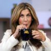 L'ex-tenniswoman Monica Seles dans 'Good Morning America' à New York le 29 janvier 2015. 